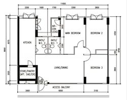 Blk 302 Anchorvale Link (Sengkang), HDB 4 Rooms #603721291